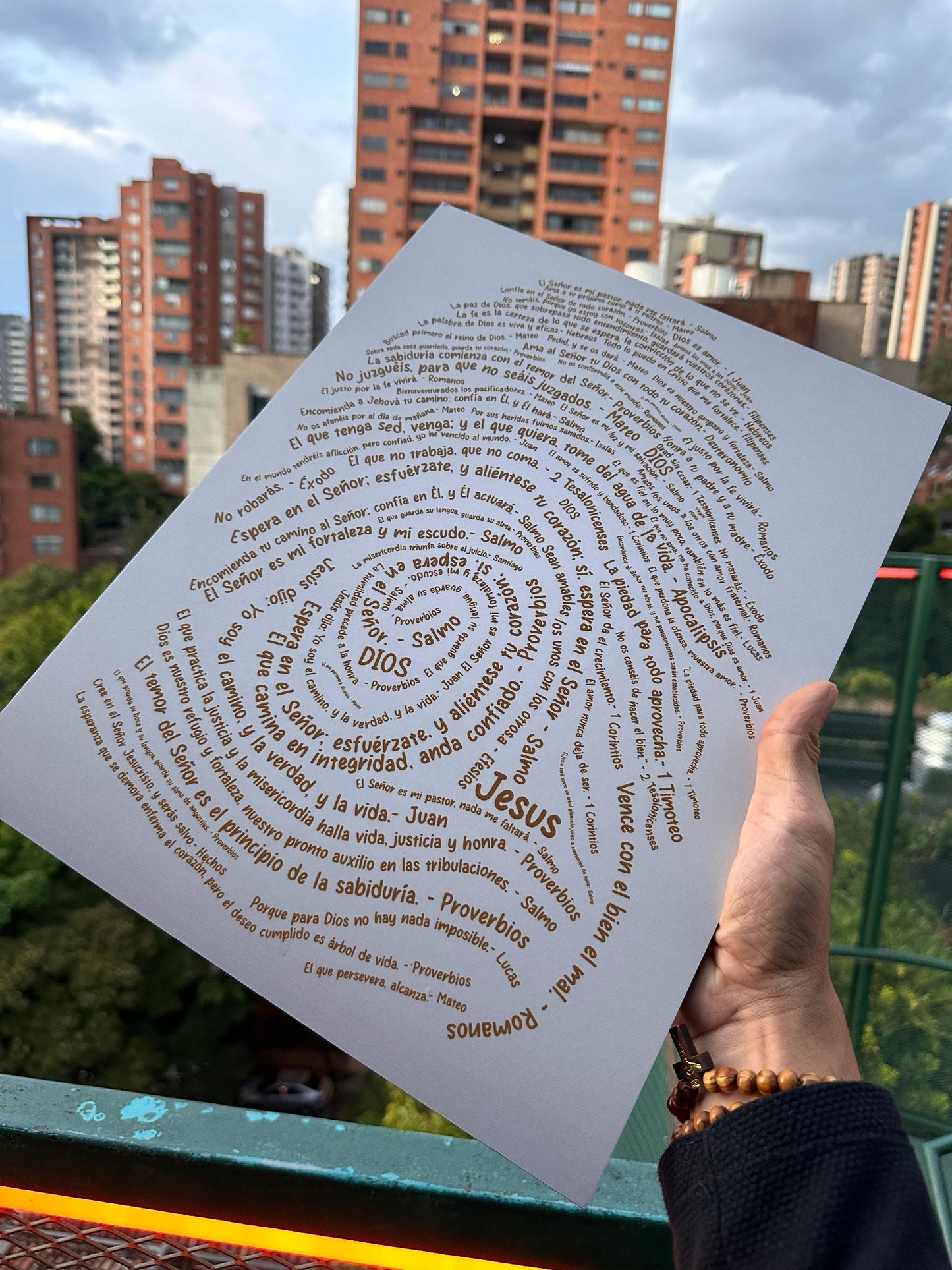 Cuadro Huella de Dios