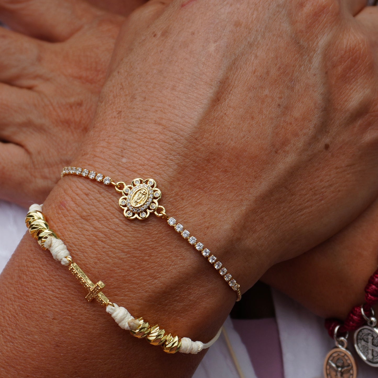 Pulsera Virgen Guadalupe Circones - Edición Especial Mamá