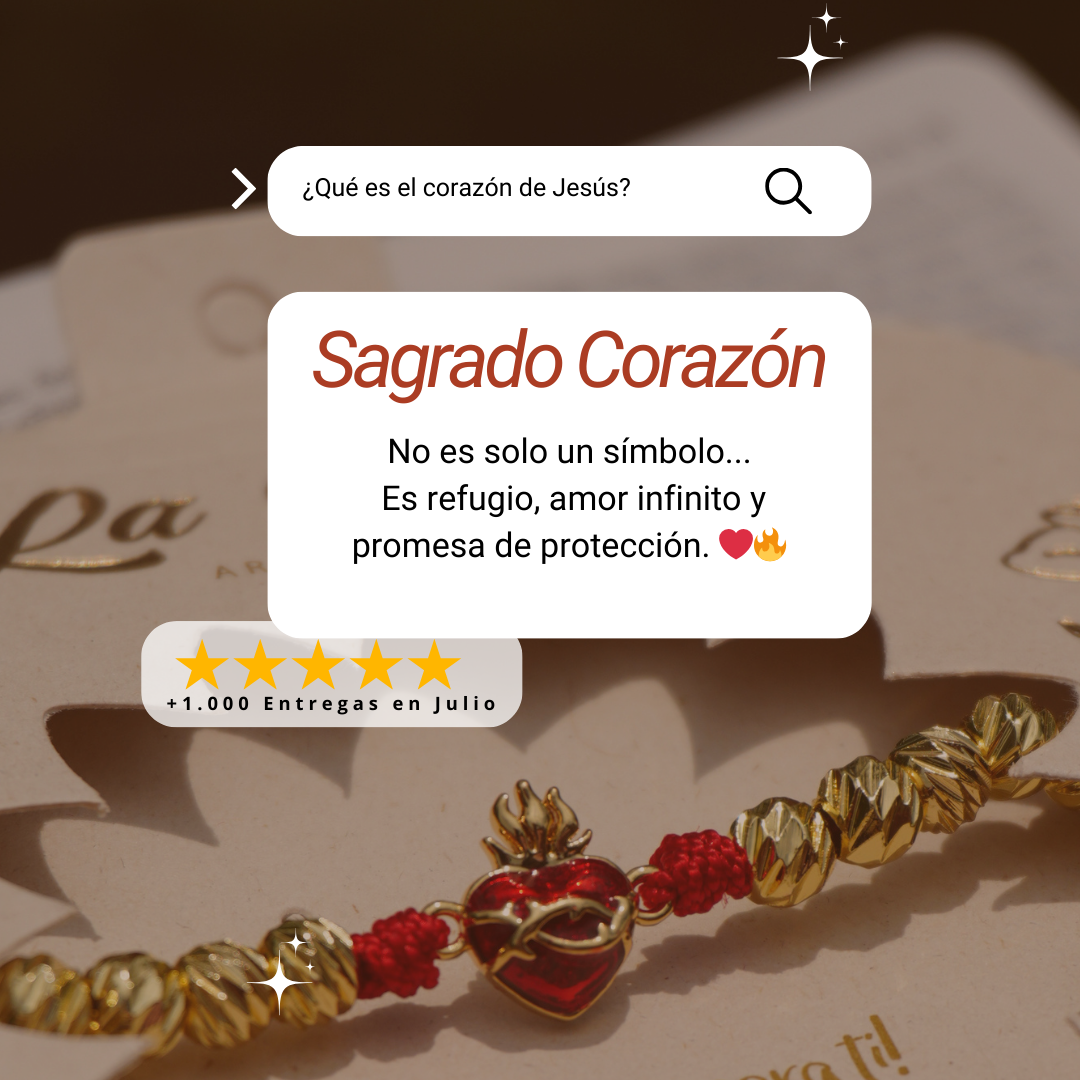 Pulsera Sagrado Corazon de Jesús