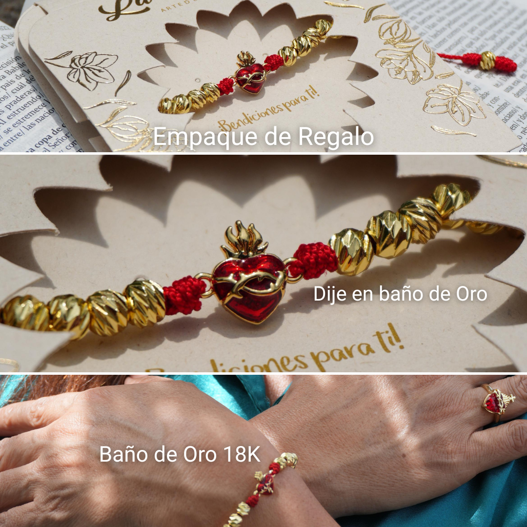 Pulsera Sagrado Corazon de Jesús