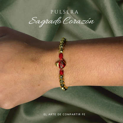 Pulsera Sagrado Corazon de Jesús