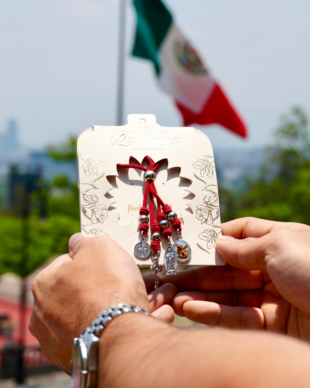Colgante + Pulsera Milagrosa + Pulsera de San Miguel ¡GRATIS!