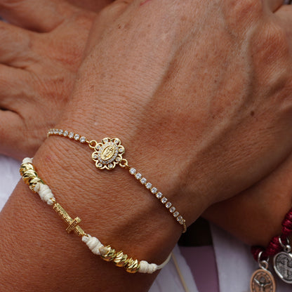 Pulsera Virgen Guadalupe Circones - Edición Especial Mamá
