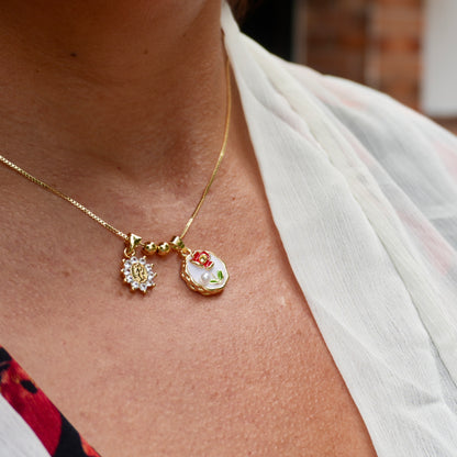 Cadenita Rosa de Guadalupe