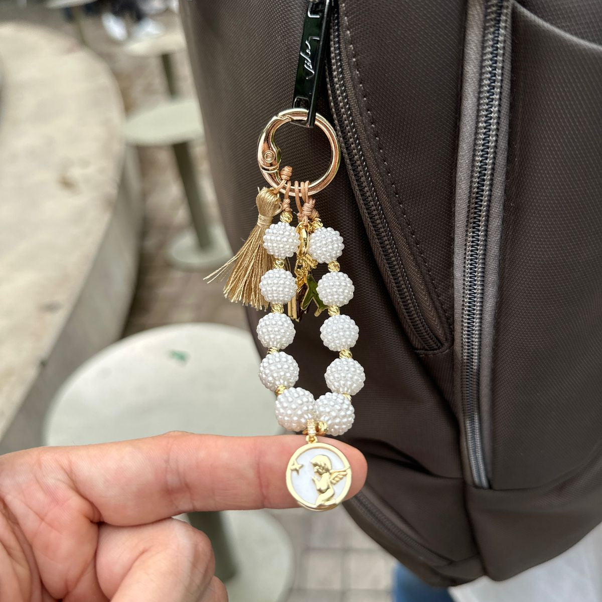 Llavero Viaje Bendecido