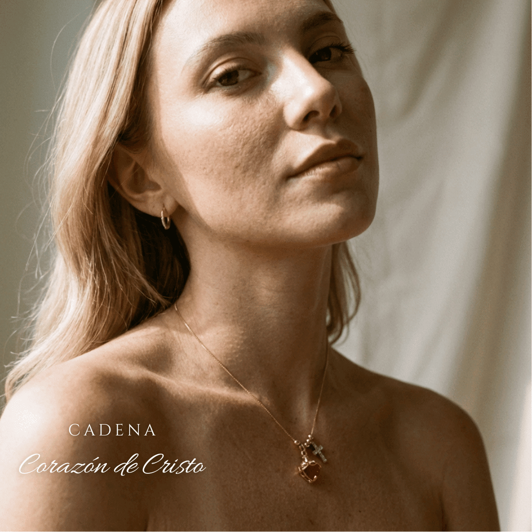 Cadena Corazon de Cristo - La Virgen