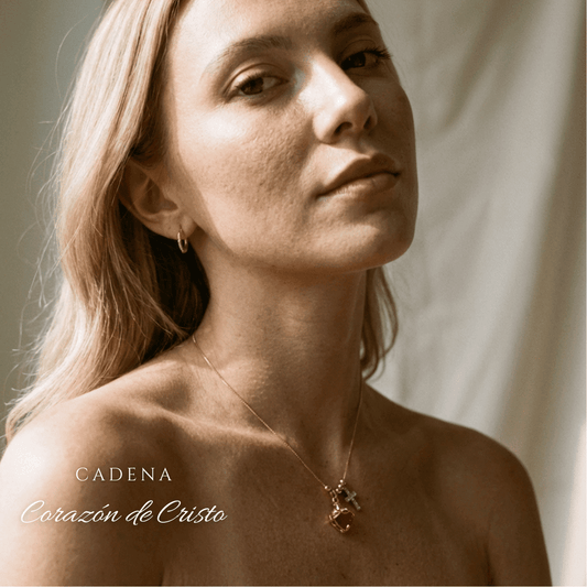 Cadena Corazon de Cristo - La Virgen