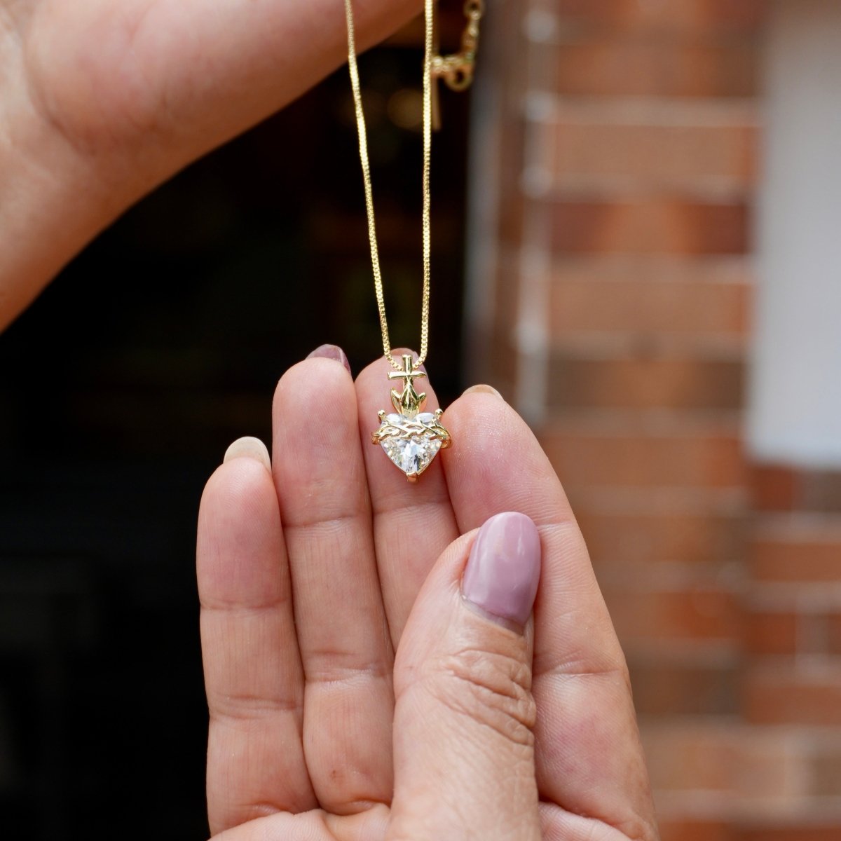 Cadena Corazón María - La Virgen