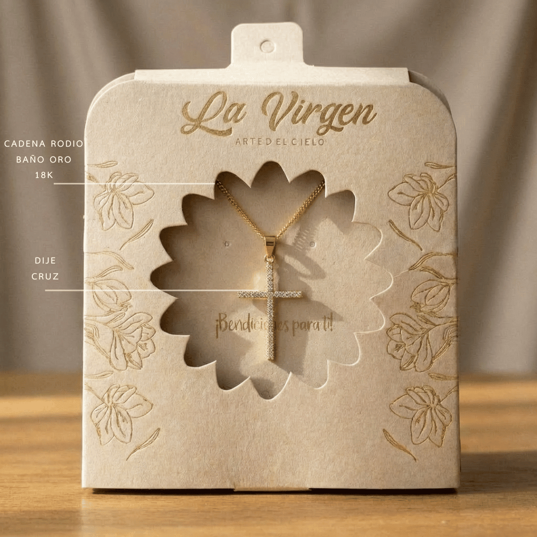 Cadena Cruz - La Virgen
