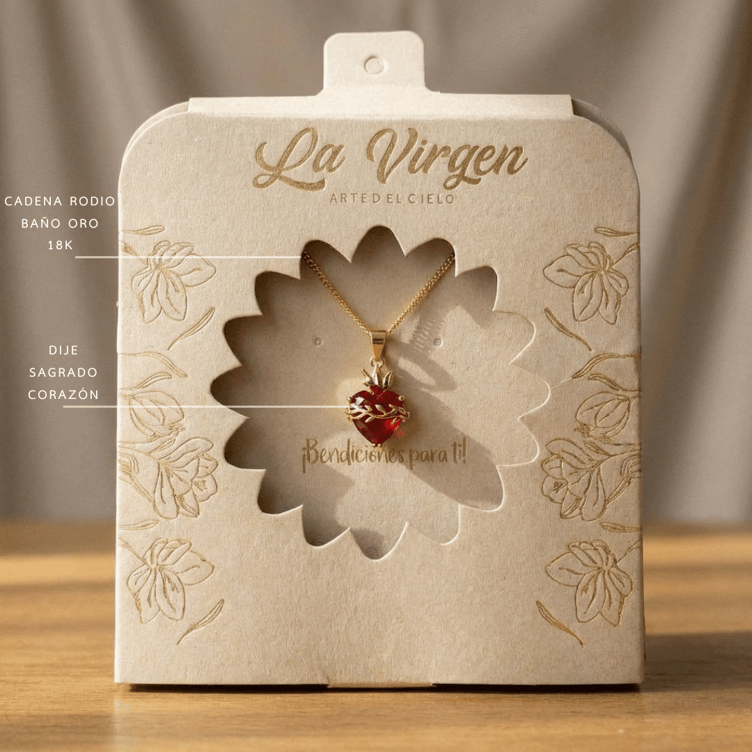 Cadena del Sagrado Corazón - La Virgen