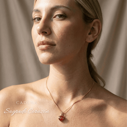 Cadena del Sagrado Corazón - La Virgen