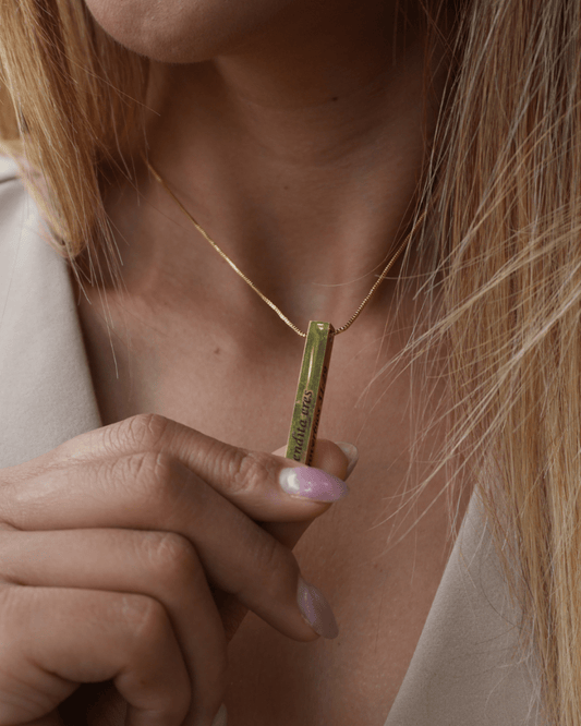 Cadena lingote de protección - La Virgen