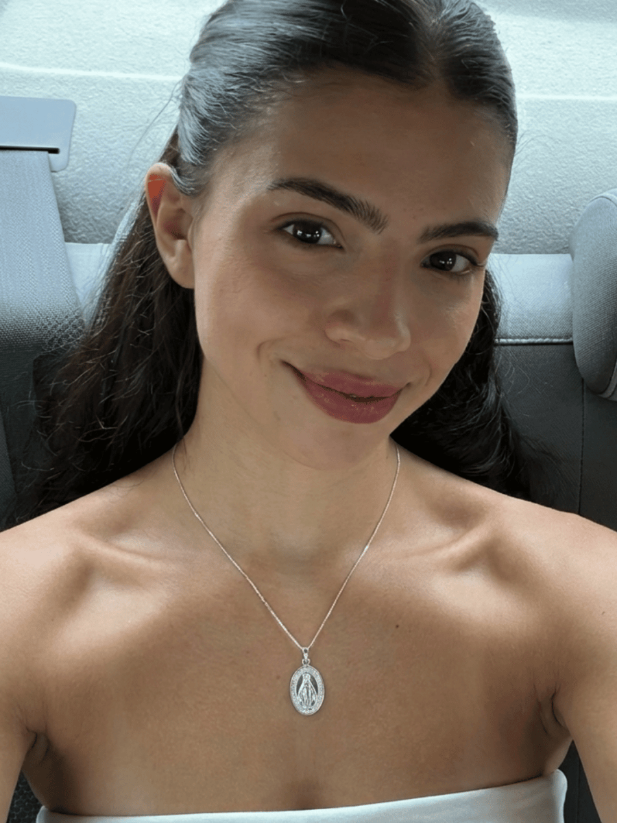 Cadena Milagrosa Plata 925 - La Virgen