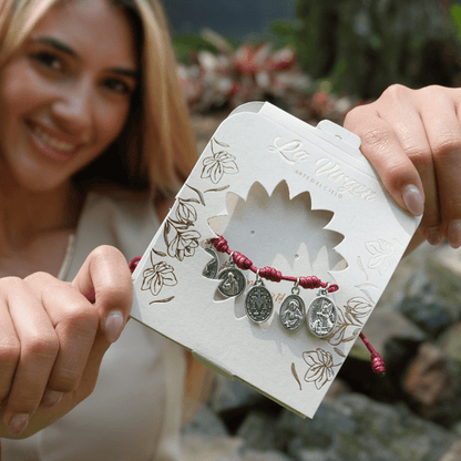 Colgante + Pulsera Milagrosa + Pulsera de San Miguel ¡GRATIS! - La Virgen