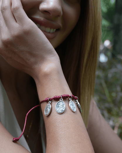 Colgante + Pulsera Milagrosa + Pulsera de San Miguel ¡GRATIS! - La Virgen