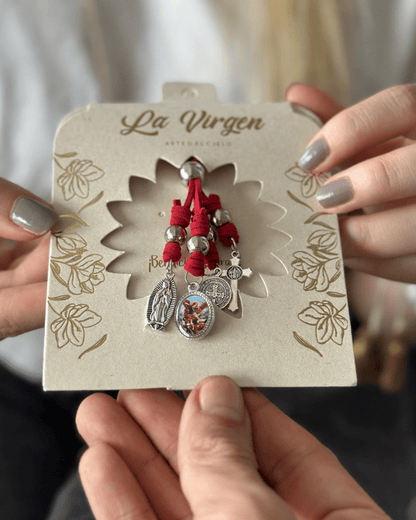 Colgante + Pulsera Milagrosa + Pulsera de San Miguel ¡GRATIS! - La Virgen