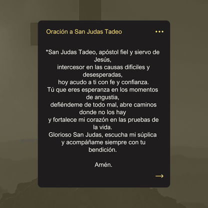 Colgantes San Judas Tadeo - La Virgen