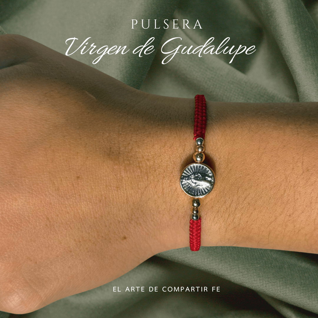 Pulsera Guadalupe 3 Oros - La Virgen