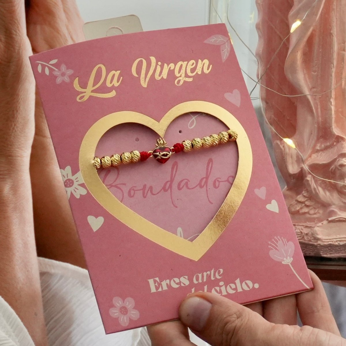 Pulsera Sagrado Corazón de Jesús - Edición Mamá - La Virgen