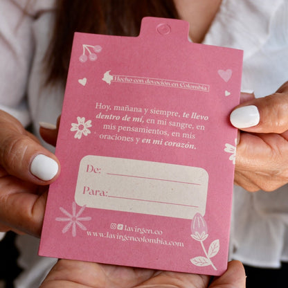 Pulsera Sagrado Corazón de Jesús - Edición Mamá - La Virgen