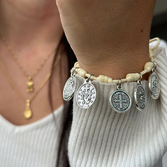 Pulseras Milagrosas x 2 unidades - La Virgen