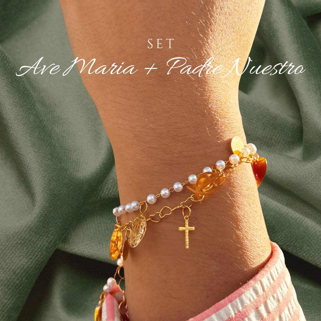 Set Ave María y Padre Nuestro - La Virgen