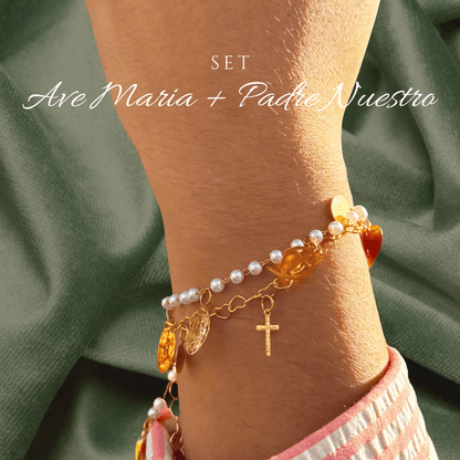 Set Ave María y Padre Nuestro - La Virgen