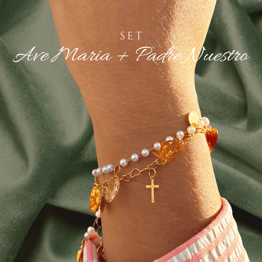 Set Ave María y Padre Nuestro - La Virgen