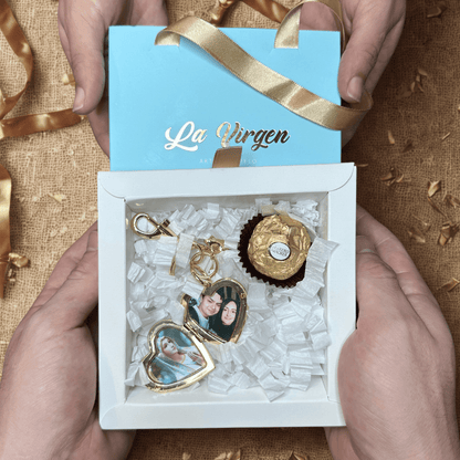 Set Relicario Personalizado - La Virgen